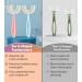 U Shaped Toothbrush for Kids 6-12 Years - 2 Pack with Travel Case | Fun & Easy Sensory Toothbrush - Soft Rounded Heads in Pink & Blue - Buy Online on GoSupps.com