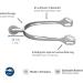 Sprenger - ULTRA FIT stainless steel spurs with big round rowel stainless steel 25 - Buy Online on GoSupps.com