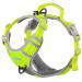 Thinkpet no-pull dog harness breathable breast dishes for small medium large dogs adjustable soft running harness safe control padded reflective safety dishes green and 150cm leash set s (1 Pack)