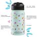 12oz Kids Stainless Steel Thermal Bottle with Straw Lid - Confetti Treats | Keeps Drinks Fresh for 12 Hours - Easy-to-Drink Design for Toddlers - Buy Online on GoSupps.com