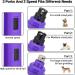 Casfuy Claw Grinder for Dogs Professional 2-Course Electric Claw Cutter for Painless Paw Care & Smoothing Ideal for Small & Medium Dogs and Cats Violet - Buy Online on GoSupps.com