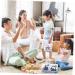 Buy Abaodam 4-Piece Functional Book Travel Toys - Interactive Busy Books for Toddlers & Babies - Soft Fabric Educational Toys - Buy Online on GoSupps.com