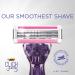 Bic Click 5 Soleil Women's Razor Refills - 3 Blades, Lubricating Strip - Purple, 4 Cartridges - Buy Online on GoSupps.com