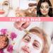 60 Pcs Lash Shampoo Brushes - Eyelash and Blackhead Cleansing Brush Set with Container in Pink and White - Buy Online on GoSupps.com