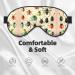 Cartoon Small Insects Eye Mask - Soft Elastic & Adjustable Sleep Mask for Comfort - Unisex Nighttime Relaxation - Buy Online on GoSupps.com