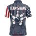 PIONAMZIOZ Custom Bowling Shirt for Men - Personalized Jersey with Name & Team Name | Men's Bowling Polo Shirt - BDT Style 1 - Buy Online on GoSupps.com