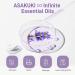 ASAKUKI Lavender Oil 4 Fl. Oz - Natural Therapeutic Grade Essential Oil for Diffuser, Home, Candle & Soap Making - YAHIME Infinite Series - Buy Online on GoSupps.com