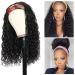 LAKASTATR 12 Inch Curly Headband Wig for Black Women - Short Bob Human Hair - 150% Density Natural Color - Buy Online on GoSupps.com