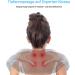 Fitleap Shiatsu Neck & Shoulder Massager | Infrared Heat Muscle Pain Relief | Premium Ergonomic Design - Buy Online on GoSupps.com