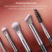 lmoikesz Eyebrow Brush Powder Space Saving Mother's Day Gift Exquisite Application Blush Makeup Tool Mini Eyeliner Eyelash Tools Double Ends - Buy Online on GoSupps.com