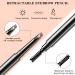 2 Pieces Waterproof Retractable Eyebrow Pencil with Brush - Long Lasting, Sweat-proof, Smudge-Proof Brow Makeup Kit in Brown - Buy Online on GoSupps.com