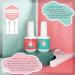 Buy Dip Powder Liquid Set - 2 in 1 Base & Top Coat + Activator for DIY Nail Art & French Manicure - International Shipping Available - Buy Online on GoSupps.com