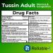 Reliable-1 Laboratories Tussin: Adult Strength Mucus & Chest Congestion Relief - Alcohol & Sugar Free Guaifenesin Liquid - Natural Cherry Flavor - Buy Online on GoSupps.com