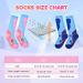 Lymaha Kids Ski Socks - Thick Reinforced Knee Socks for Boys & Girls Winter Sports 9-10 Years - Perfect for Skiing & Snowboarding Pink - Buy Online on GoSupps.com
