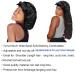 Satin Silk Bonnet Hair Cap - Jumbo Size Long Bonnet for Women - Adjustable Straps - Comfortable Sleep Cap for Long Braid & Curly Hair - No Slip-Off Design (Black) - Buy Online on GoSupps.com