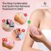 ADMORA Crystal Hair Remover - Nano Crystal Exfoliation Tool for Painless Hair Removal, Men & Women - Fast, Easy & Gentle Stone for Silky Smooth Skin - Pink - Buy Online on GoSupps.com