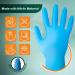 Mira Pak Blue Nitrile Disposable Gloves 4 Mil Food-Safe Latex & Powder Free Textured Fingertips Gloves Large (Pack of 100) - Buy Online on GoSupps.com