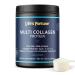Life's Fortune Multi Collagen Peptides Powder Drink Plus for Women & Men - Type I II III V X Blend with Digestive Enzyme for Skin Hair Nails Joints Health Unflavored 30 Servings 10.61 Ounce (Pack of 1)