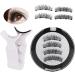 Virtcooy Magnetic Lashes Kit Women False Eyelashes | With Clip Natural Look Magnetic Lashes Magnetic Fake Lashes For Easy Application - Buy Online on GoSupps.com