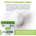 MusclePharm Essentials Creatine Monohydrate Powder | Ultra-Pure Pre & Post Workout Supplement | 60 Servings Unflavored for Enhanced Muscle Building & Recovery - Buy Online on GoSupps.com