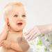 HBselect 10 Soft Bamboo Baby Washcloths - High-Quality Towels with Hanging Rope - 25x25 cm - Perfect for Gentle Baby Care - Buy Online on GoSupps.com