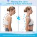 Posture Corrector for Men & Women | Adjustable Back Support for Pain Relief | Breathable Full Back Corrector (Small - Buy Online on GoSupps.com