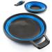 GSI Outdoors Escape 1 Person Table Camp Backpacking Set with Collapsible Bowl, Cup, Spork - Lightweight and Durable - Buy Online on GoSupps.com