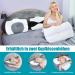 Saheyer Memory Foam Neck Pillow - Ergonomic Shoulder Support for Side Back & Belly Sleepers - Orthopedic Design Gray (63 x 41 x 14/11 cm) - International Shipping Available - Buy Online on GoSupps.com