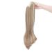 55 cm Claw Clip Ponytail Extensions - Curly Wavy Synthetic Hair for Women - Sandy & Bleached Blonde - Buy Online on GoSupps.com