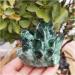Natural Crystal Rough Natural Crystal Rough Quartz Cluster Natural Green Phantom Specimen Cluster Green Ghost Flower Fengshui Decoration - Buy Online on GoSupps.com