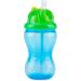 Nuby 3 Pack Boy Mega Flip It Cup | Soft Flex Straw | 12 Oz Asorted Color - Buy Online on GoSupps.com