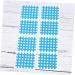20 Sheets Fitness Support Tape - Adhesive Cloth for Sports Injuries & Physiotherapy | Easy Sticky 10x6cm - Best Sports Adhesive Tape for Fitness - Buy Online on GoSupps.com