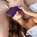 Hihealer Lavender Aromatherapy Weighted Eye Mask for Yoga & Meditation - Purple & White - Buy Online on GoSupps.com