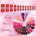 480 Pcs Short Square Matte & Glossy False Toe Nails Set for Women - French Full Cover Press On Toenails in Multiple Colors - Buy Online on GoSupps.com