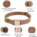 YUDOTE Ultra-Soft Natural Cotton Dog Collar for Medium Dogs - Sensitive Skin Friendly - Brown M (1 Pack) - Buy Online on GoSupps.com
