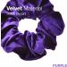 2 PCS Premium Large Velvet Hair Scrunchies in Purple - Perfect for Updos, Ponytails, and Bobbles for Women, Girls, and Kids - Buy Online on GoSupps.com