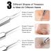 FIXBODY Blackhead & Splinter Remover Tools - Stainless Steel 14 Piece Set - Professional Kit for Pimples, Whiteheads, Acne, Ingrown Hairs and Facial Impurities - Buy Online on GoSupps.com