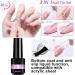 DAWCBVJQ Soft Gel Nail Glue 8ml Long-Lasting Odorless Adhesive Nail Extension Gel | For Beginners and Professionals Salon and Home Use for Manicures and Nail Care - Buy Online on GoSupps.com