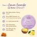 Lemon Lavender Lip Balm - Infused Lip Butter with Desi Ghee & Raw Honey for Lip Repair Pigmentation & Hydration - 10gm - Buy Online on GoSupps.com