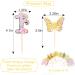 12PCS Butterfly Cupcake Toppers - Girl 1st Birthday Cake Topper Butterfly Party Decor First Boy Birthday Party Cupcake Wedding Anniversary Cupcake Topper Butterfly Flower Photo Props - Buy Online on GoSupps.com