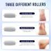 Electric Foot Callus Remover Easkep - Rechargeable Portable Pedicure Kit 16 in 1 Waterproof Tools for Hard Cracked Skin - Professional Foot File (Silver - Buy Online on GoSupps.com