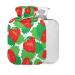 Strawberry Hot Water Bottle with Cover 1 l Small Hot Water Bag for Pain Relief Cramps BPA Free