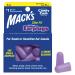 Mack's Slim Fit Soft Foam Earplugs 5 Pair - Small Ear Plugs for Sleeping Snoring Traveling Concerts Shooting Sports & Power Tools | Made in USA Purple 5 Count (Pack of 1)
