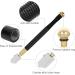 Glass Cutter Tool Set  2mm-20mm Mirror Cutting Tools Glass Cutter for Thick Glass Mirrors Tiles Mosaic  Pencil Style Oil Feed Carbide Tip with 3 Types 8 Replacement Heads  Screwdriver and Oil Dropper - Buy Online on GoSupps.com