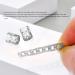 Dreadlock Braiding Beads Silver Metal Cuffs - 8mm Filigree Tube Hair Accessories - 10pcs Pack - Buy Online on GoSupps.com