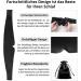 ATREEEBAG Silk Sleep Mask - 100% Skin-Friendly Eye Mask for Men & Women Adjustable Velcro Perfect for Home & Travel (Deep Black) - Buy Online on GoSupps.com