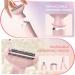 Sejoy All-in-1 Women's Facial Hair Trimmer Painless Electric Clipper for Face Nose Ears & Eyebrows Pink - Buy Online on GoSupps.com