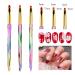 3-Piece Nail Art Brush Set with Light Therapy Pen | DIY Creative Manicure Tools for Stunning Nail Designs - International Shipping Available - Buy Online on GoSupps.com