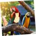 PopetPop Parrot Pilot Diapers - 2 Parts Airsuit for Birds | Yellow Bird Flight Suit & Costume - Buy Online on GoSupps.com