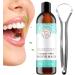 Shop 100ml Antibacterial Mouthpiece Oil Mouthwash with Coconut & Peppermint - Fresh Breath Non-Alcoholic Care Against Bad Breath - Buy Online on GoSupps.com